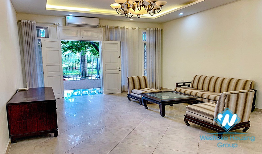 Newly renovated villa for rent in D Ciputra area near UNIS school near walking area and green park